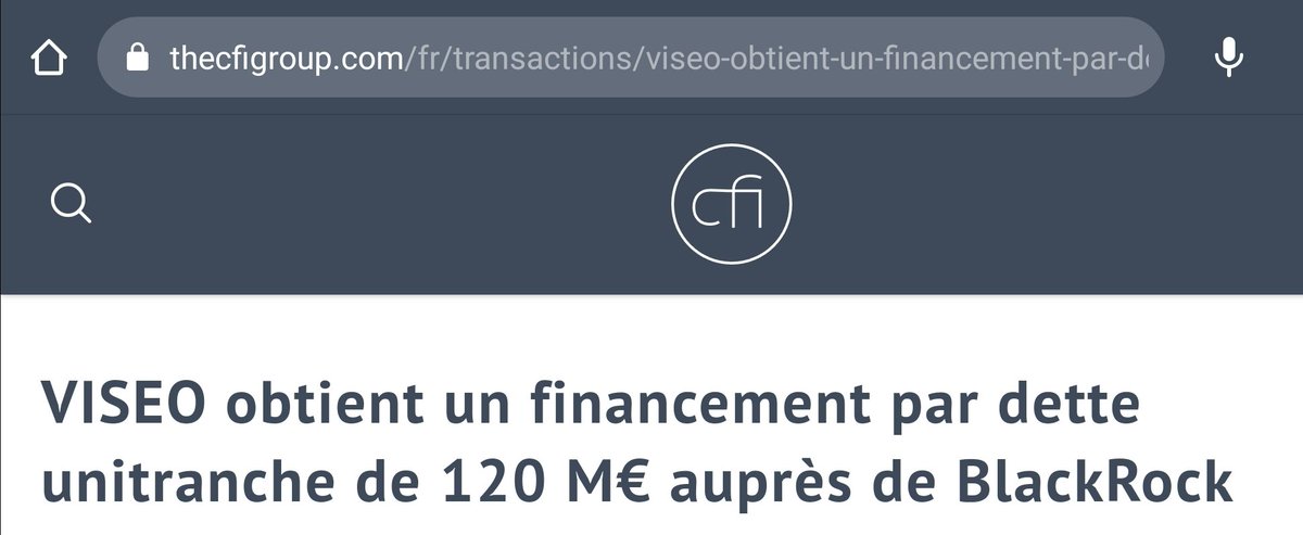 @MichelJeanDomi1 Ari Kouts qui bosse pour VISEO qui a obtenu un financement de 120M d'€ de BlackRock qui à l'époque des injections Covid-19 massives était actionnaire à + de 7% de Pfizer...