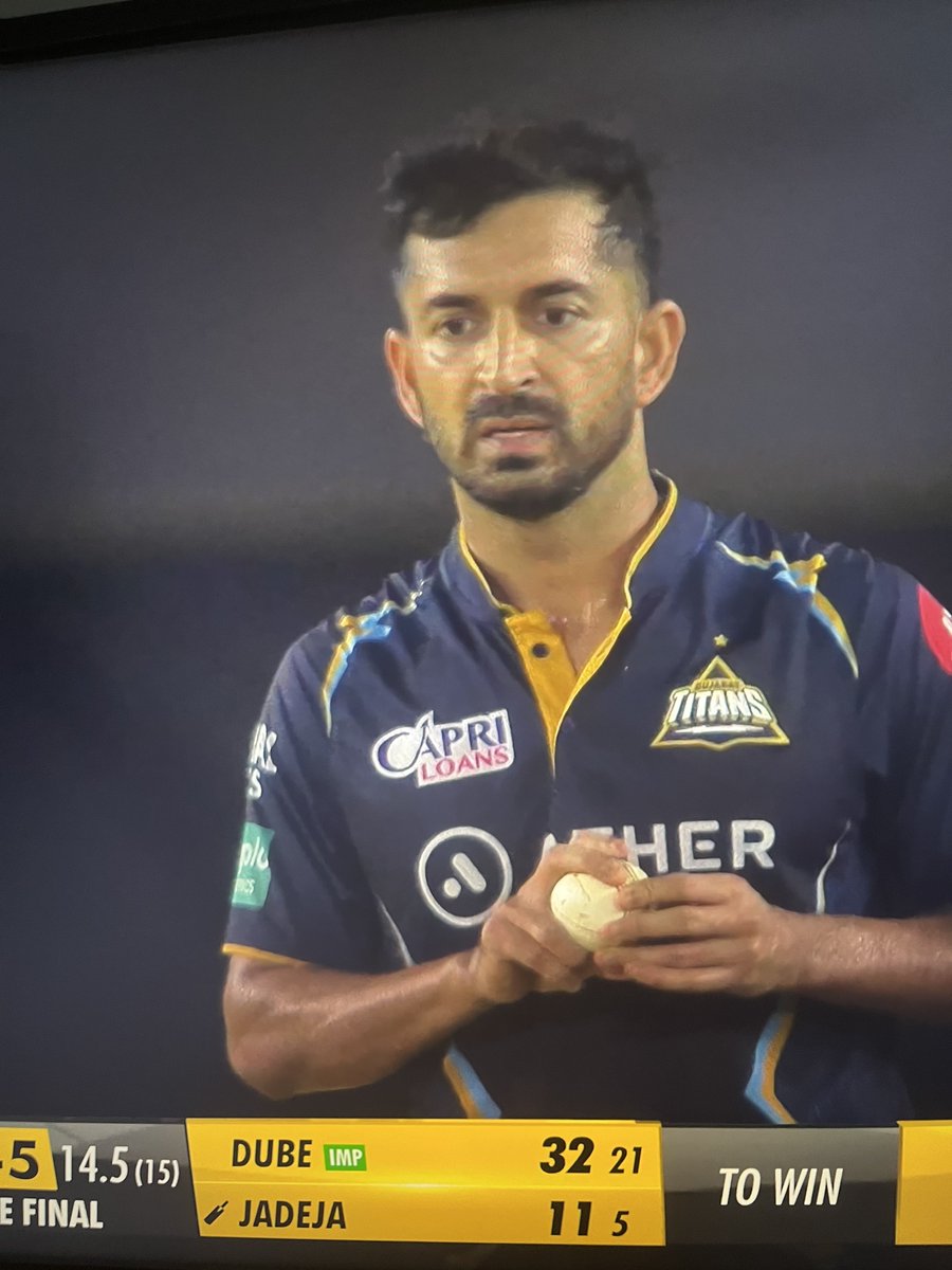He is Mohit Sharma, CSK &amp; ICT bowler.

He used to play for CSK till 2019. But CSK didn’t pick him in 2020.

No team picked him up in 2021, he was devastated.

He joined GT as a net bowler despite being a WC squad member.

But in 2023, Nehra convinced GT management to pick him up.