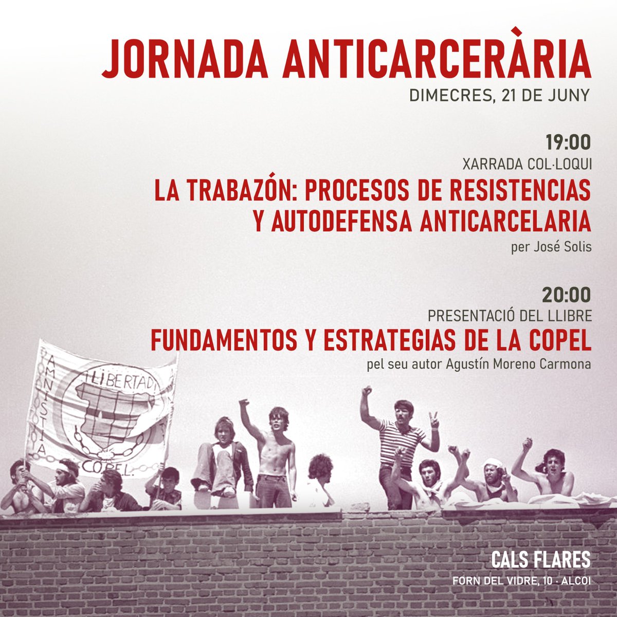 Esta setmana ve carregada d'activitats a Cals Flares i altres espais.
Vos fem un filet resumint 🧵
👇👇👇