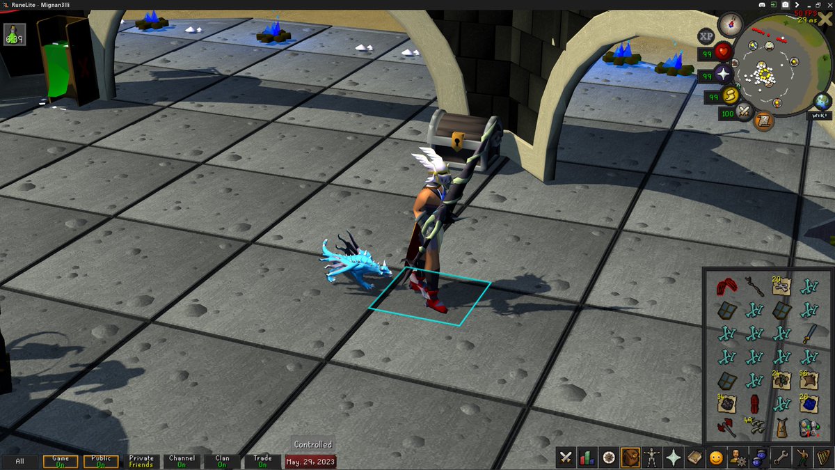 Mignan3lli's tweet image. Green logged Vorkath with the pet and made 116 Mill during this grind. #osrs #collectionlog