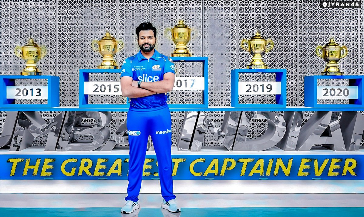 Rohit Sharma:
10 Years of Captaincy  || 5 Trophies 

MS Dhoni :  
15 Years of Captaincy  || 5 Trophies 

Rohit has never lost an IPL final
Dhoni has lost 4 IPL finals

Rohit has defeated Dhoni 3 times in the final.
Dhoni has never defeated Rohit in the final

The difference is…