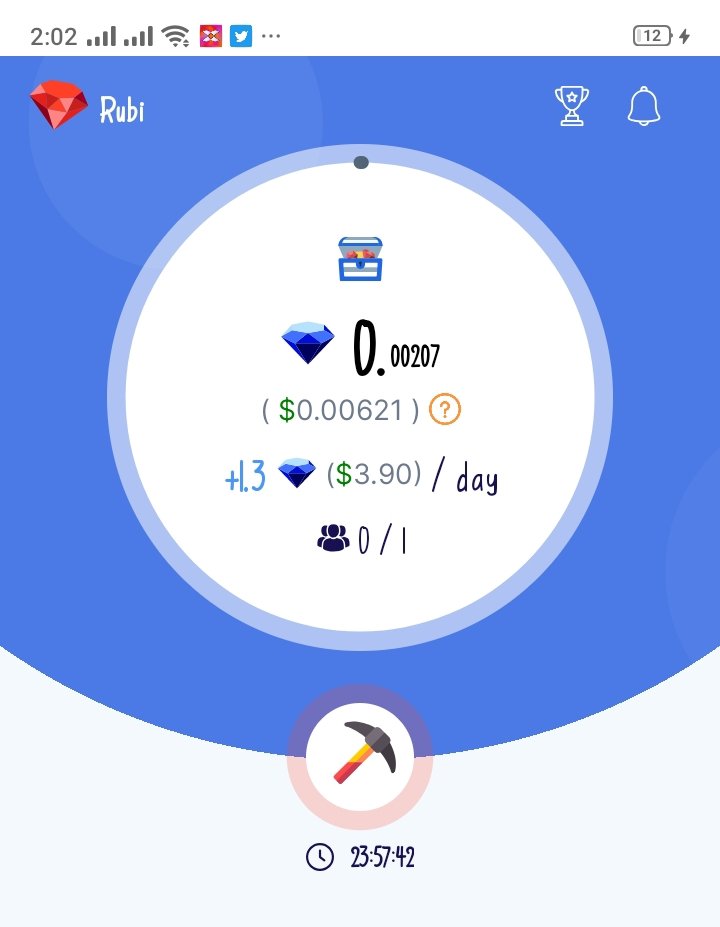 erningstar's tweet photo. 🔥Rubi Network Mining
🎁Dliay Free income
✅For All User

❇️Download App https://t.co/I7bj5YFE1L

✅Refer Code : SHAKI

🧿SIGN-UP Email
🧿User Refer Code
🧿Star Mining
🧿DONE https://t.co/qzv19B8nFX