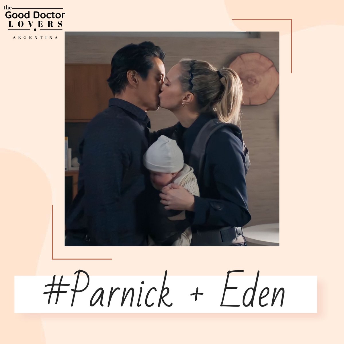 Let's start the week with lots of love and an appreciation post for these two lovebirds + the sweet and little #Eden

Yes. #DrAlexPark and #DrMorganReznick are becoming a family. 

#Parnick + #Eden is the perfect medicine for a Monday.

@WillYunLee
@FionaGubelmann
#TheGoodDoctor