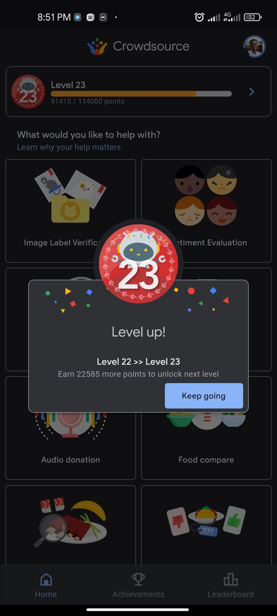 He_is_Bruce's tweet image. I love contributing through the #Crowdsource app to help make AI serve everyone😍❤️It's so funny and interesting🤩. The 30 Days Of Crowdsource campaign is really going well. I think it's clear and everyone knows that our Group E is winning it😇😉💪🚀
#30DaysOfCrowdsource
#CLCBIU