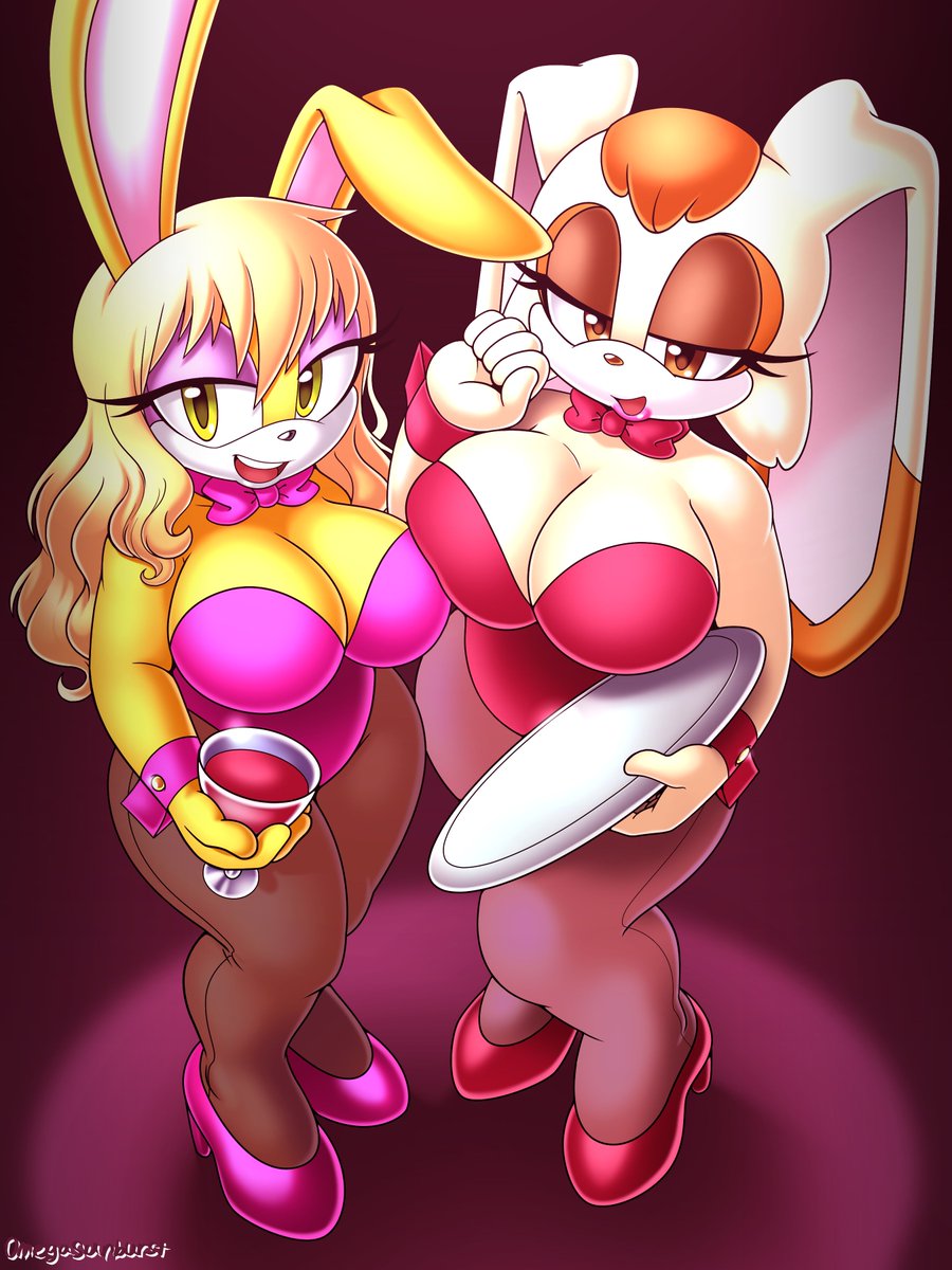 omegasunburst's tweet image. Re-Upload!
Hello and welcome to Club Rouge. How may we be of service?
#yearoftherabbit
#BunnieRabbot
#VanillaTheRabbit