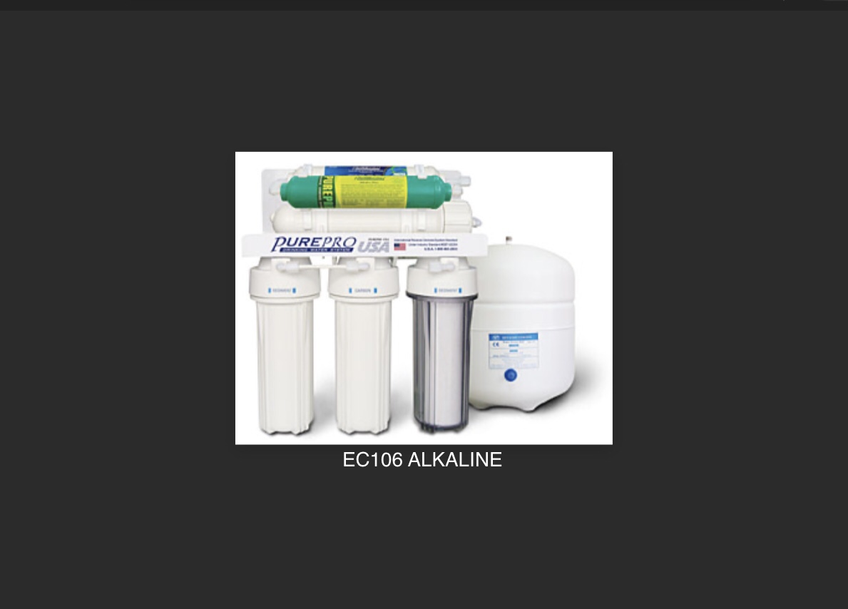 MADE IN USA 🇺🇸 Solo aplica para los equipos :  RO103-TDS Y EC106 ALKALINE.