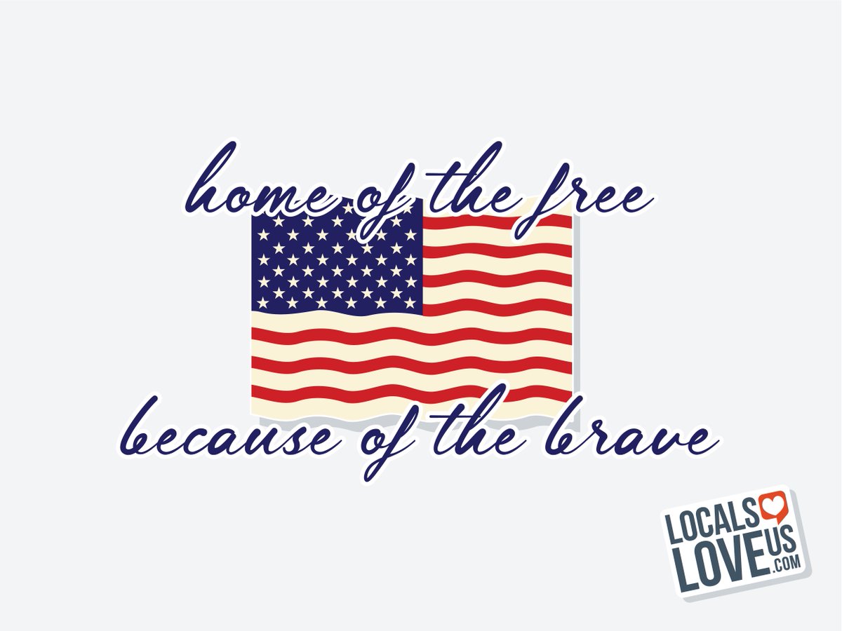 Happy Memorial Day from Locals Love Us! 🇺🇸

Today we honor and remember those who bravely fought and gave their lives so we can enjoy our freedom. 🧡  

#localsloveus #sharethelove #locals #local #supportlocal #localbusiness #thelocalbest #memorialday
