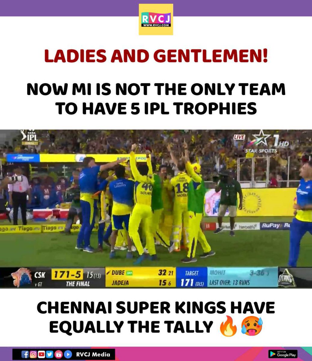 Chennai Super Kings 🔥💛. 

#chennaisuperkings #CSK #GTvsCSK #IPL #IPLFinal #IndianPremierLeague #IPL2O23 #rvcjinsta