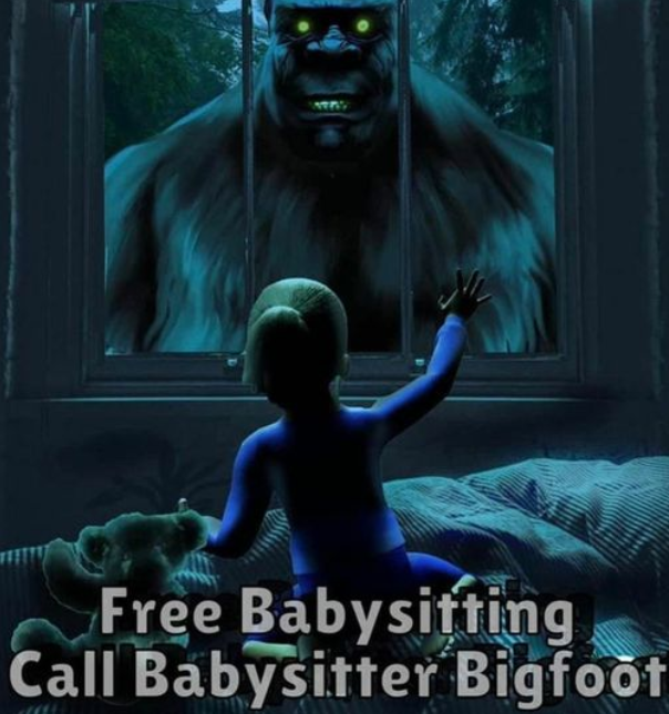 Many reports of Bigfoot helping lost children