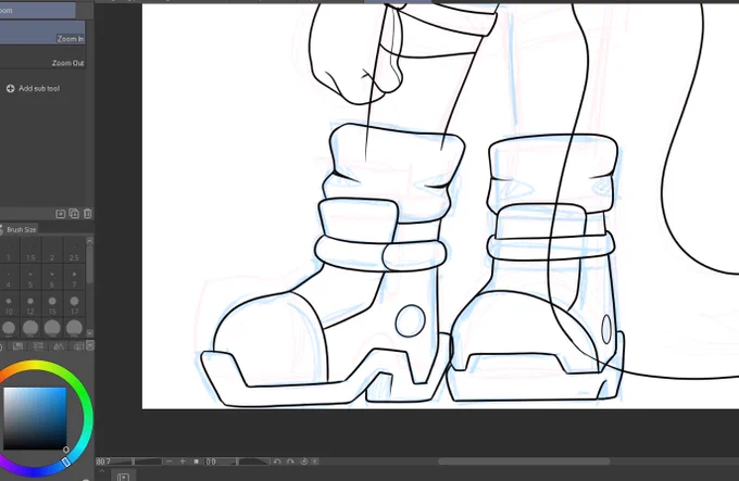 Shoe game's on point #SonicTheHedgehog #Vtuber #WIP