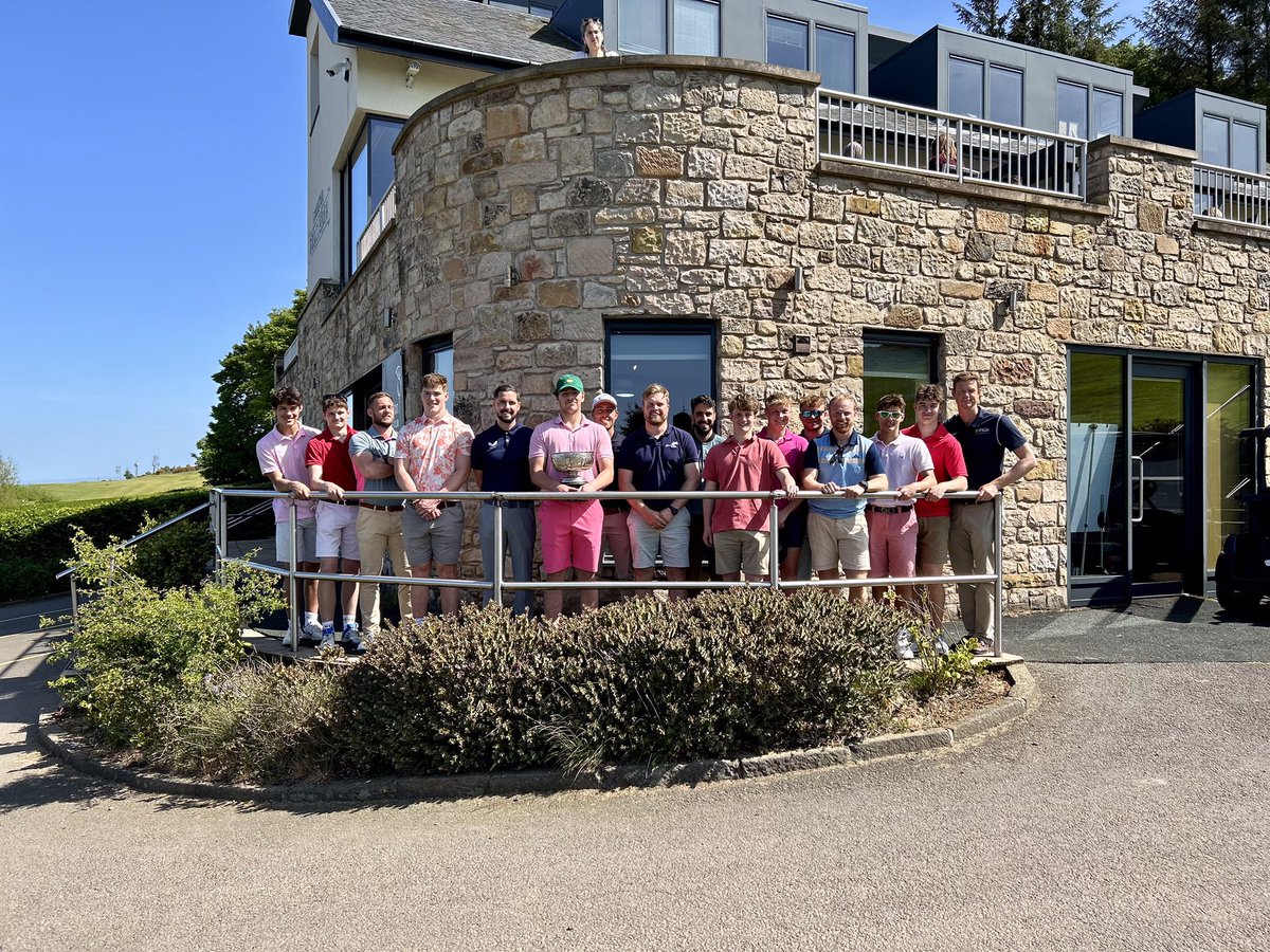 MerchiSport's tweet photo. Golf ⛳️ 🏆 
The annual Harris Bowl golf competition took place today @SwanstonGolf. What a cracking day for it☀️!
Congratulations must go to the leavers who beat the MCS staff 3-1. #greatfun #tightgames #leavers2023 https://t.co/TEl5x2gbx0