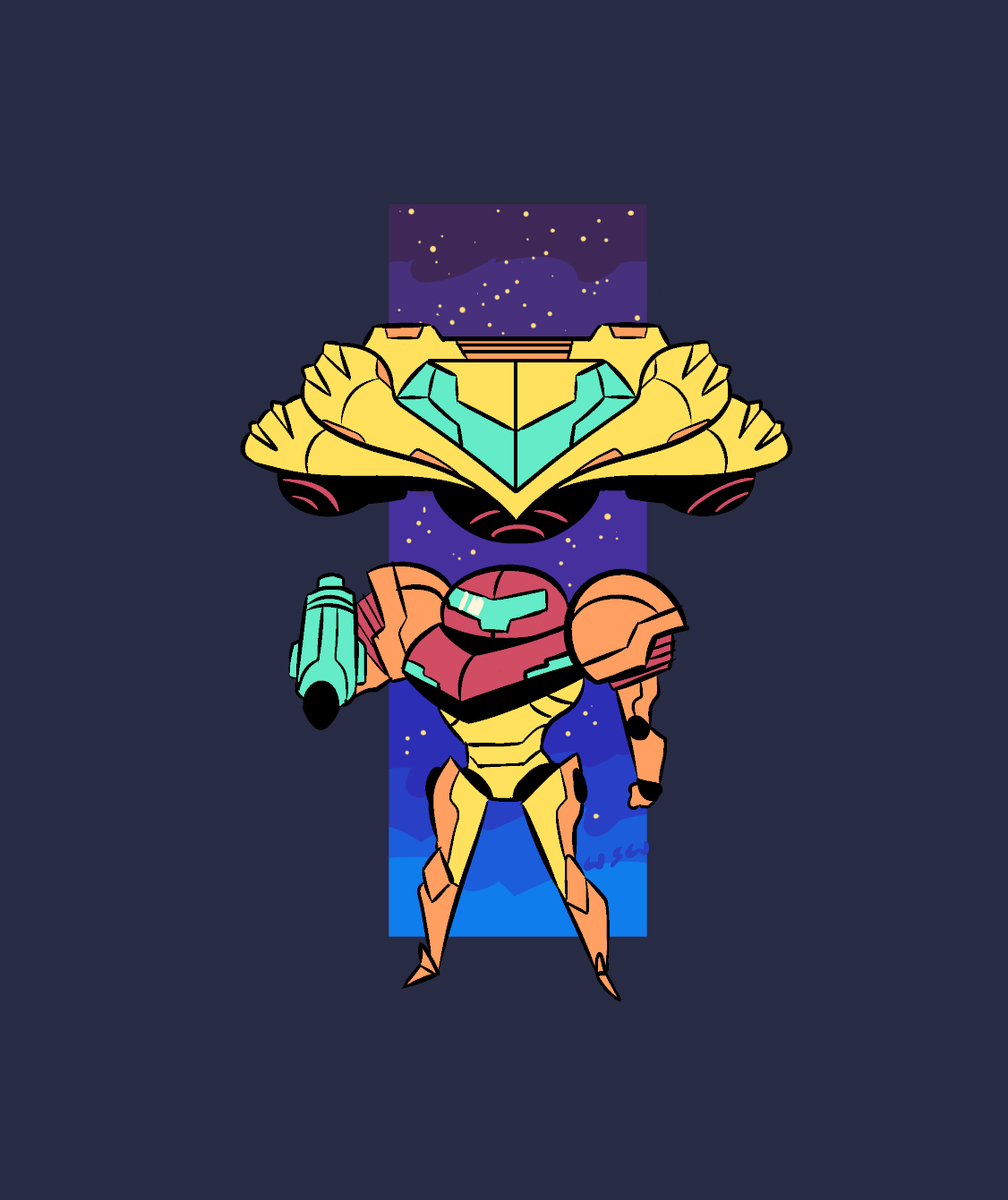 CrunchyBunches's tweet photo. A Bounty Hunter in Space https://t.co/jmLlaulcDK