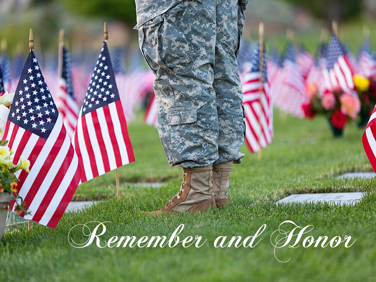 Never forget, ever honor. #MemorialDay #fallenheroes