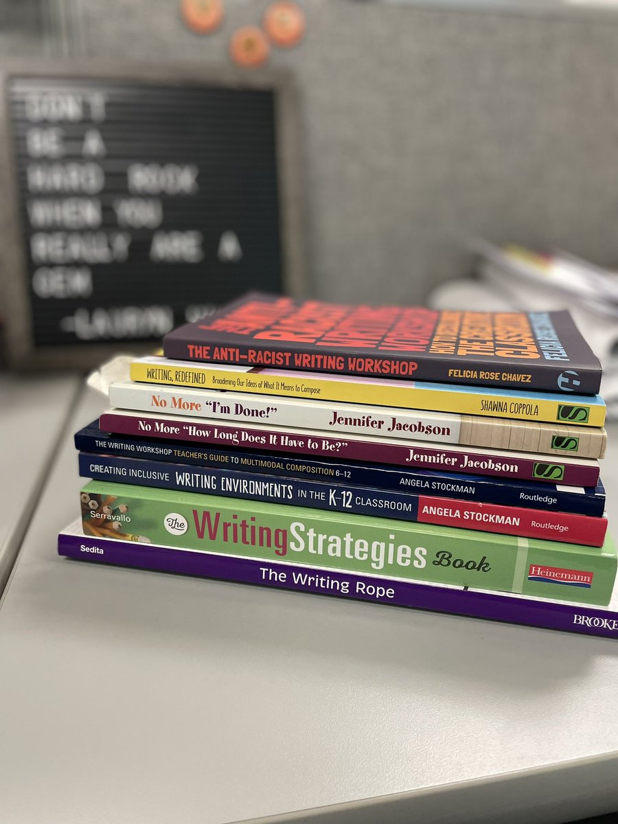 apples4theteach's tweet image. #bookstack
Some of my go-tos.