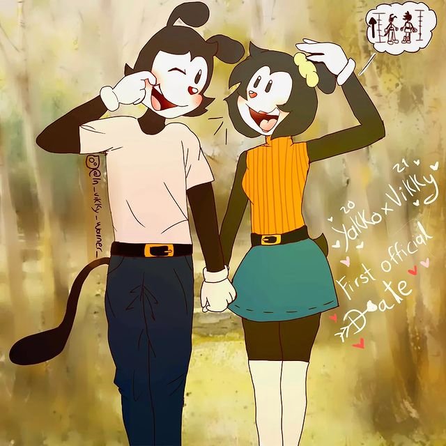 _Vikky_Warner_'s tweet photo. My summer Love ☀️💛

(Adult Vikky and Yakko✨)
#Animaniacs #warnersona
#yakkowarner #sona #animaniacsoc #ship https://t.co/sdbUhKqAY1