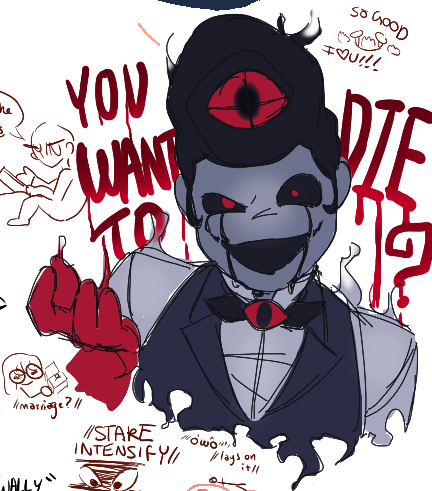 Drawing Magma again lol not that nervous this time! #WelcomeHome #WallyDarling #WelcomeHomeAU #WallyDarlingAU #juliejoyful
