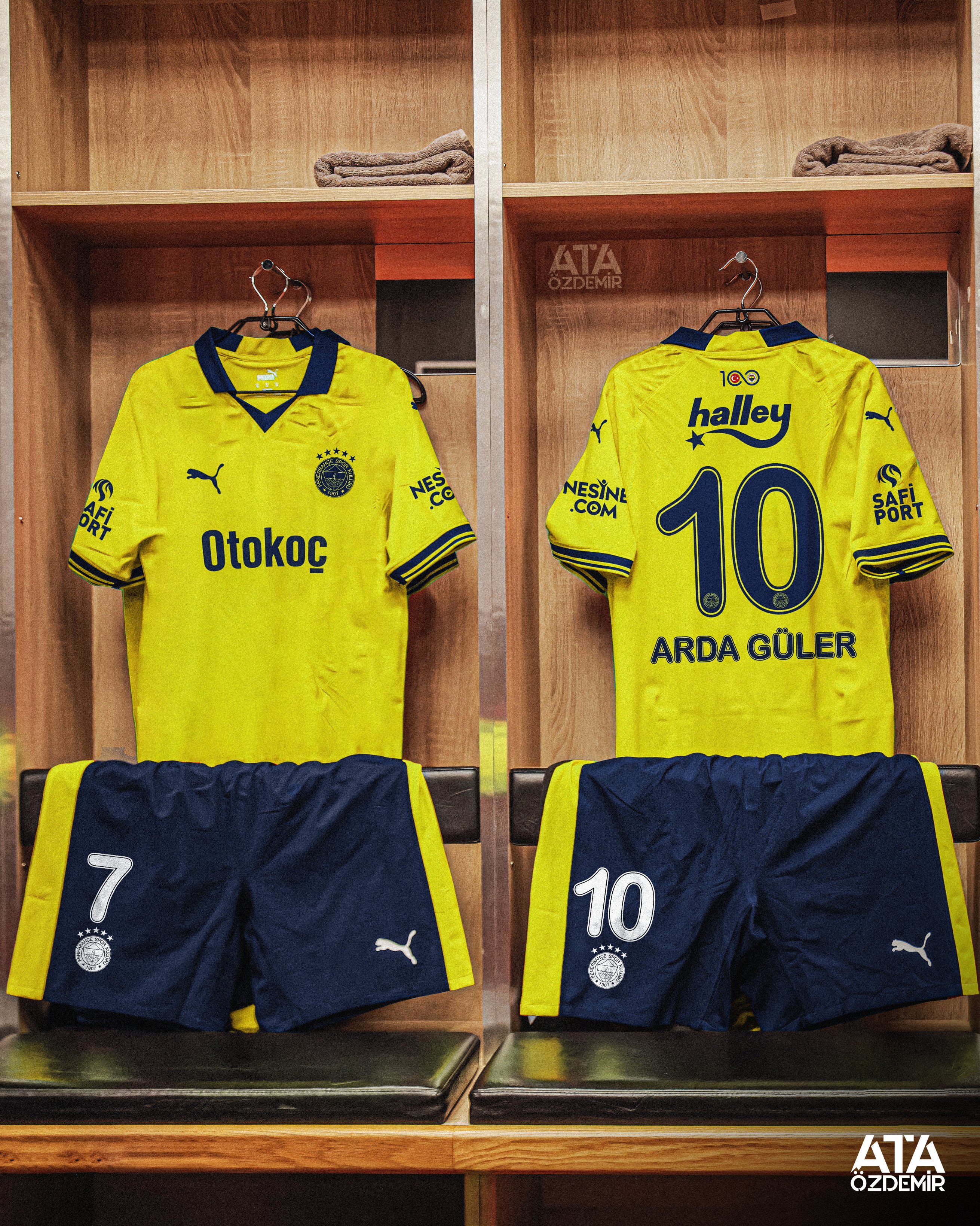 Fenerbahçe S.K. 23/24 Home Jersey Men, yellow