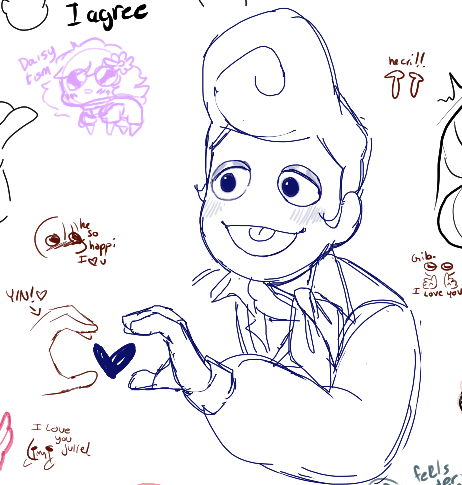 Drawing Magma again lol not that nervous this time! #WelcomeHome #WallyDarling #WelcomeHomeAU #WallyDarlingAU #juliejoyful