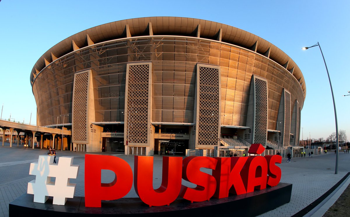 #puskas #PuskasArena #Budapest #tuttiabudapest 
#RoadToBudapest #ASRoma #EuropaLeague