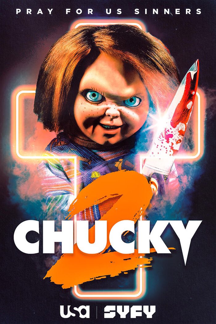 Chucky season 2 poster art. #TheHorrorReturns #TheHorrorReturnsPodcast #THRPodcastNetwork #Horror #HorrorMovies #HorrorFilms #HorrorTelevision #HorrorSeries #HorrorPodcast #HorrorFamily #MutantFam #Chucky #DonMancini #ColtonTisdall