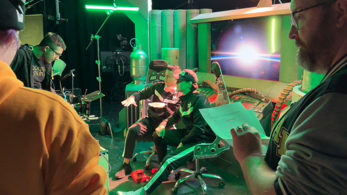 Take a behind-the-scenes look at the making of the Dusk Boys' latest music video, U.F.Whoa! 😎🛸