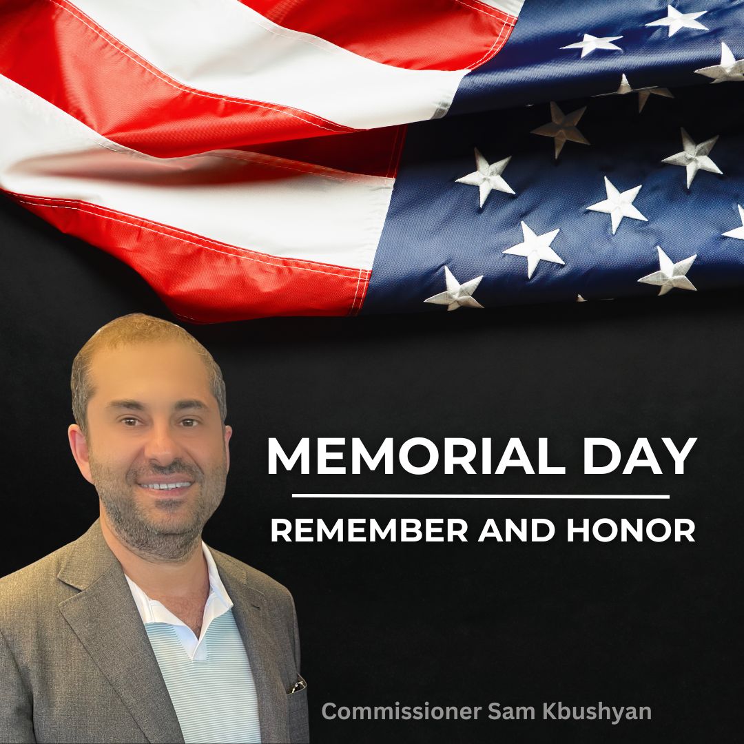 SamKbushyan's tweet photo. Enjoy the day with your loved ones, and don’t forget to think about those who served and sacrificed. Happy Memorial Day!
#MemorialDay2023 #SamKbushyan #LACD2 #SamForCD2 #LosAngeles #MemorialDay https://t.co/wNZyoxiU6I