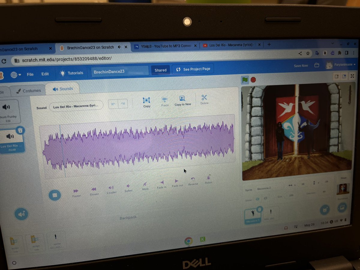 SCDSBmusic's tweet image. It was great to see @kimvarey gr 8 class @BrechinBobcats coding their dance steps after participating in workshops with @OrilliaCentre Classical Chinese dancer Selina & @GurdeepPandher Thx to @CookieClass for coding lessons that connect to the arts. @SCDSB_Schools @SCDSBProgram
