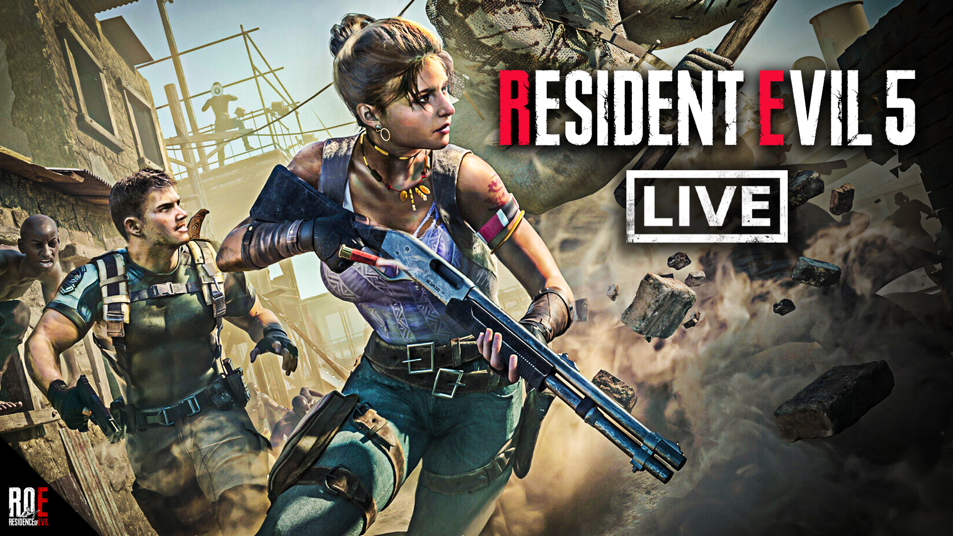 RESIDENCE of EVIL on X: 📷LIVE NOW! ▻  - Is RESIDENT  EVIL 5 Capcom's Next REMAKE? - RE5 w/ Reshade & No Green Filter Gameplay   / X