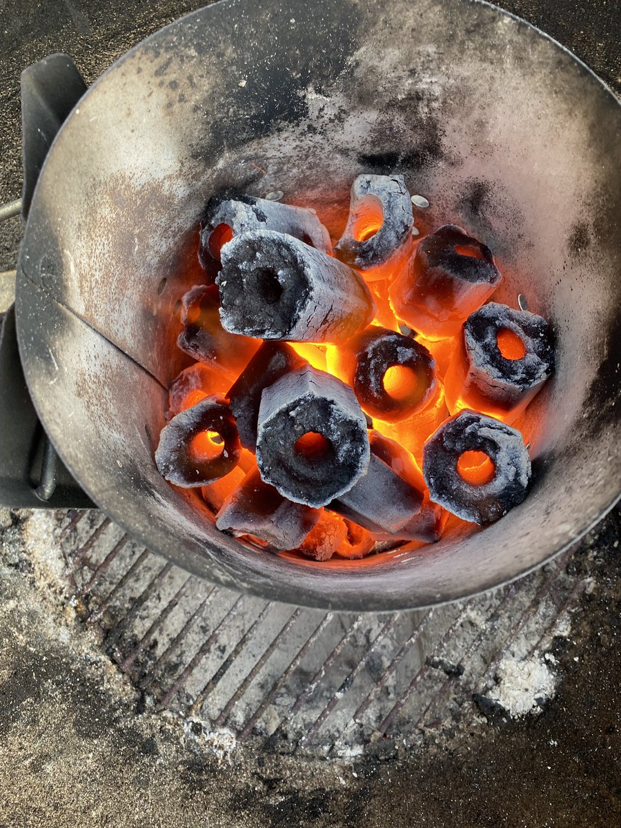 POV: husband taking care of dinner