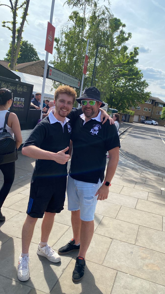 OaksOldBoys's tweet photo. Massive thank you to all @Linela_ for supplying us our TW2 weekender tour Jersey's #OOBSRUGBY 
#ladsOnTour #Twickenham 
#CabbagePatchPub https://t.co/0DSLYQ57AH