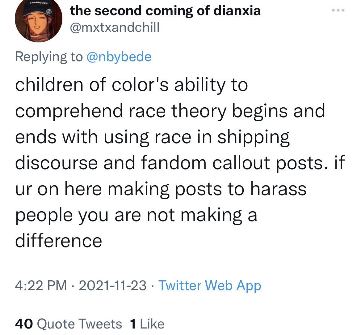 princessxemnas's tweet photo. i hate when people put petty fandom stuff that doesn’t need to be in callouts esp when it’s smth as serious as exposing someone’s racism but WHOA? https://t.co/h6FIoarCaC