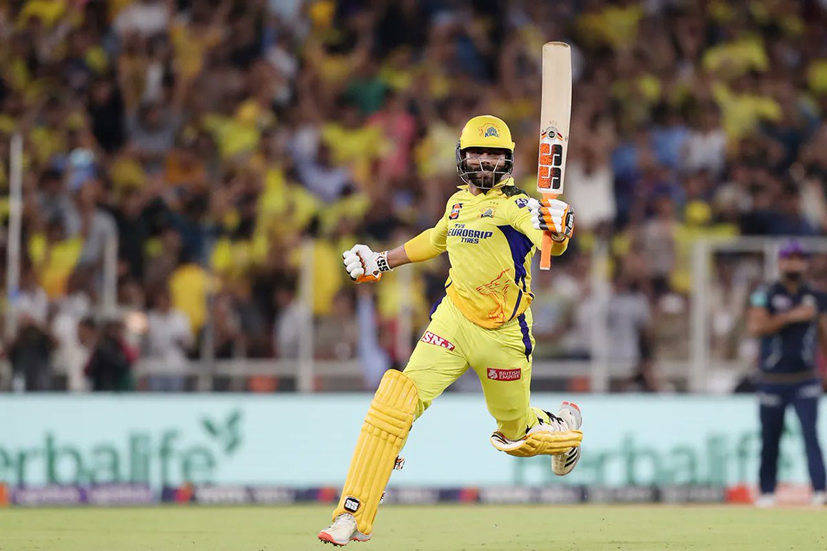 CSK_Zealots's tweet photo. CSK nation will never and ever forget you, @imjadeja 😭🏆 https://t.co/MGtrInH0NE