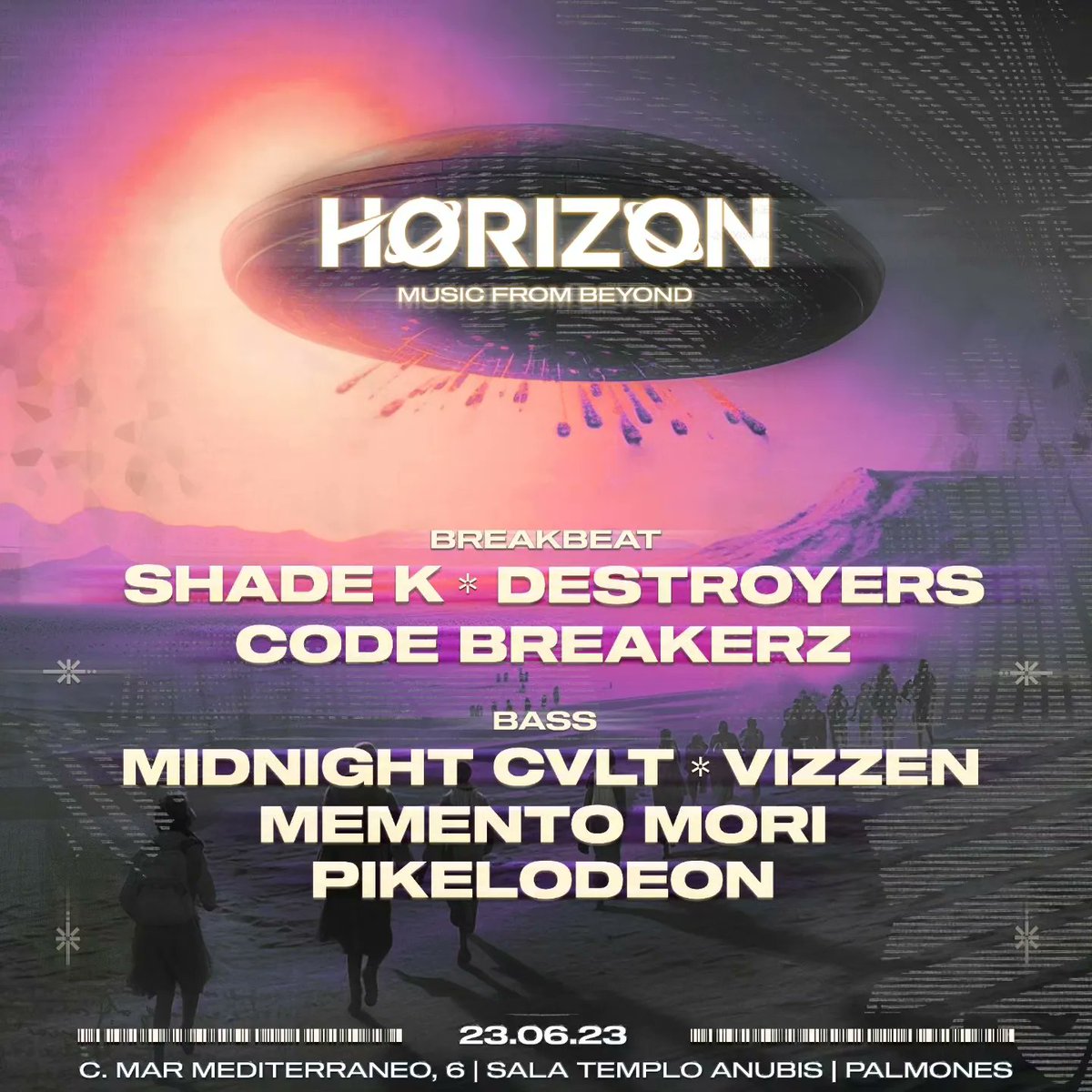 Vizzenmusic's tweet photo. Heyheyhey estamos haciendo una fiesta de breakbeat, dnb, bass en general... en el campo de Gibraltar. Va a ser un evento muy chulo con gente guay y baratito. Si queréis venir: MD y os doy más info <3
Un RT se agradece aunque no podáis ir 🫡 https://t.co/Lok7LTypvl