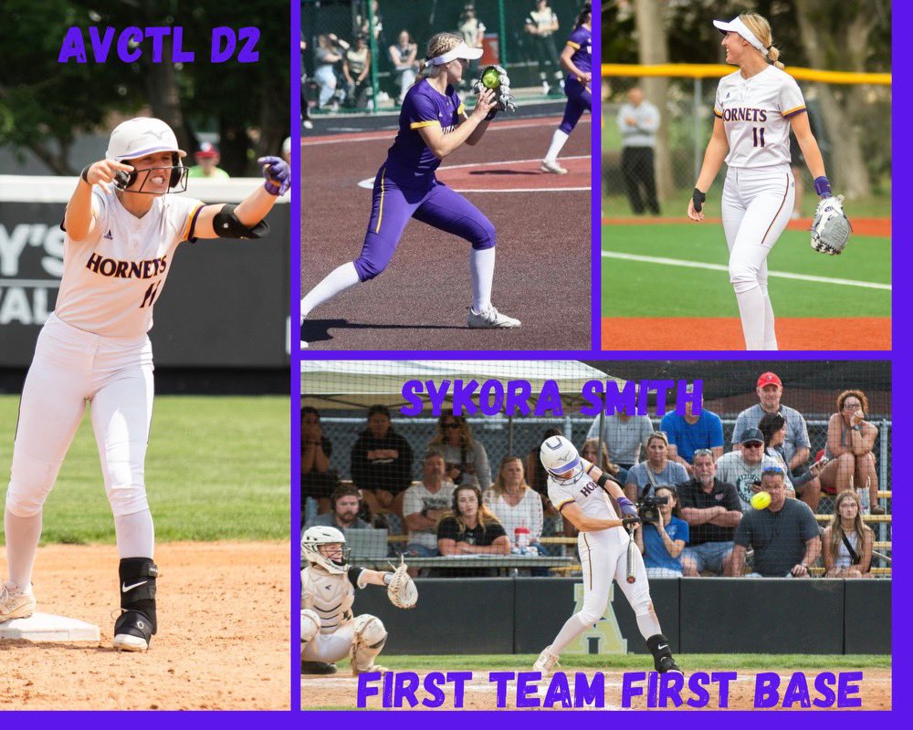 🚨LEAGUE HONORS🚨

Sr. Sykora Smith: First Team 1st Base