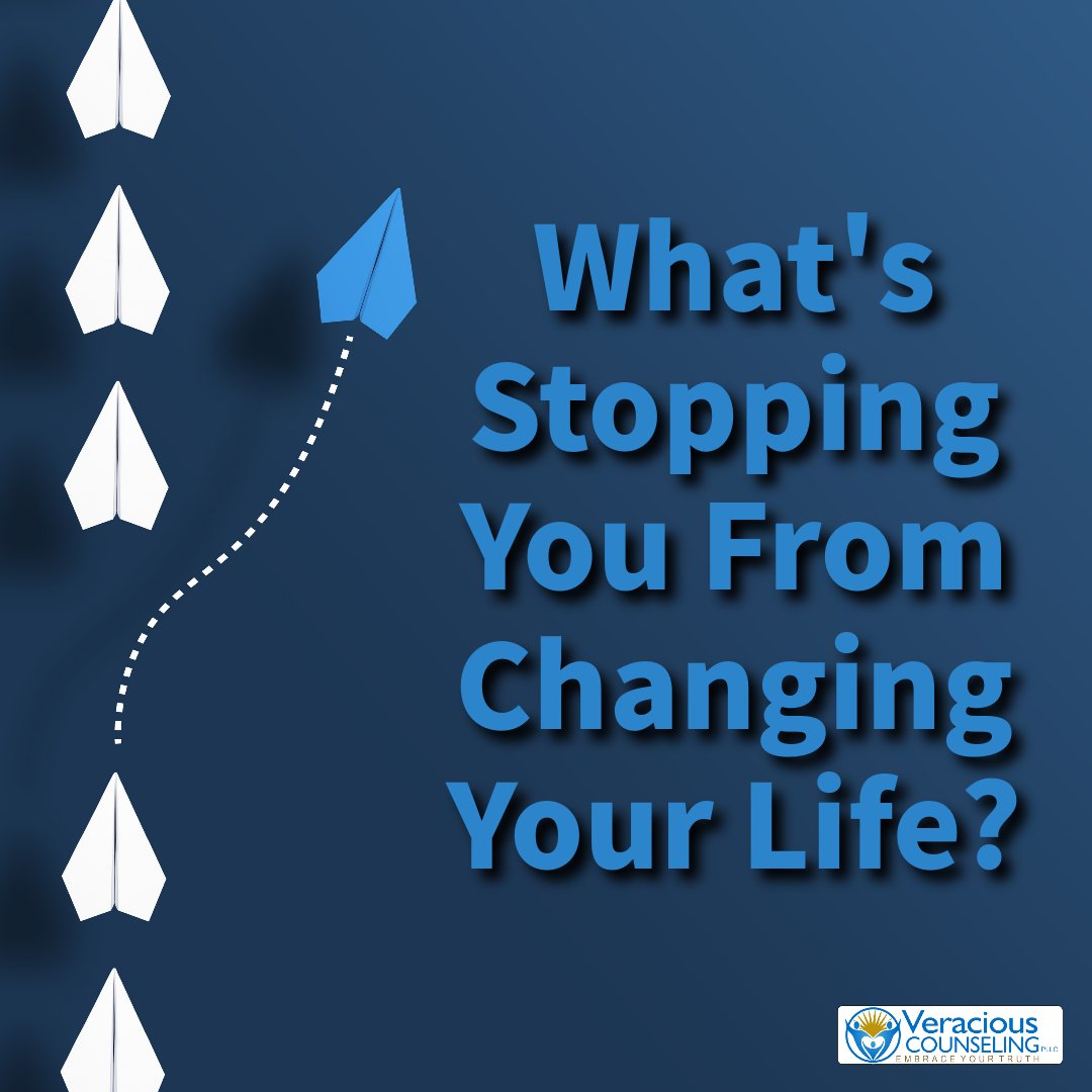 #WhatsStoppingYou #BeHonest #Roadblock #Blocked #DoSomething #Different #Direction #NewDirection #LeadershipDevelopment #Leadership #DoYourThing #ItsTime #TimeForChange #YouCanDoIt #Counseling #Therapy #MotivationMonday #MentalHealth #Mayday #Anger #Rage #VeraciousCounseling