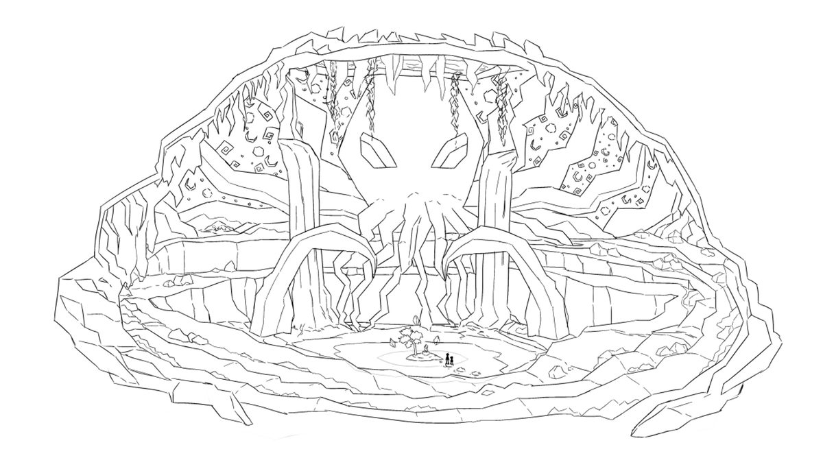 NuBoomStudios's tweet photo. "Legends speak of an ancient treasure hidden within Beachside Cove. That through the jungle, a mighty temple stands - sheltering the treasure, AND it's guardian" 🐙
@courtniesalvati ✨
#lightbox #lightboxexpo #bitwars https://t.co/NcflJSshTr