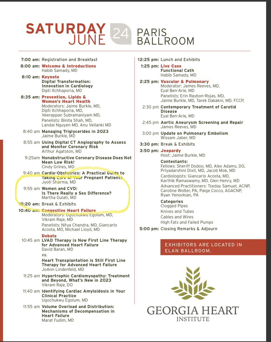 Mona Tirén (@monaltiren) on Twitter photo 2023-05-29 20:50:02 #InterventionalCardiology @DrMarthaGulati literally WROTE THE BOOK: goodreads.com/en/book/show/1… Looking forward to hearing more from Prof Gulati on 🚺 W O M E N & C V D #GaHeartSymposium23 23-24 June #HeartDisease #Number1KillerOfWomen #SavingWomensHearts #MadeInCanada 🇨🇦 #InterventionalCardiology @DrMarthaGulati literally WROTE THE BOOK: goodreads.com/en/book/show/1… Looking forward to hearing more from Prof Gulati on 🚺 W O M E N & C V D #GaHeartSymposium23 23-24 June #HeartDisease #Number1KillerOfWomen #SavingWomensHearts #MadeInCanada 🇨🇦