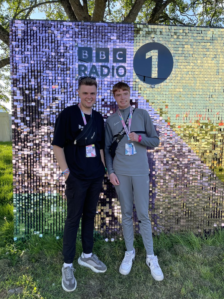 First festival complete with the team <a href="/BBCR1/">BBC Radio 1</a> 🤩🥳
