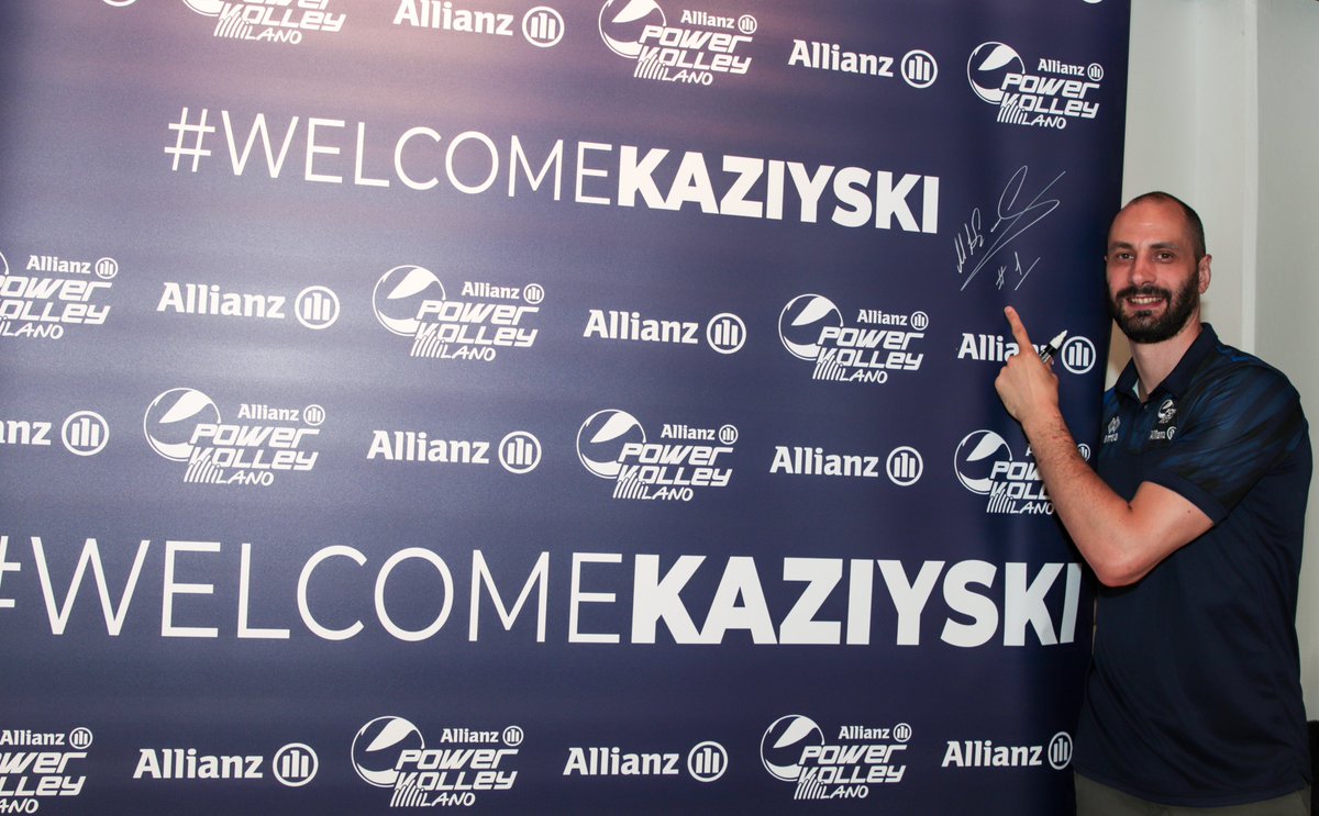 Milano's new number 1️⃣ ⚪🔵

#WelcomeKaziyski

#Allianz #Milano #PowervolleyMilano #ForzaMilano #Pallavolo #Volley #Volleyball
