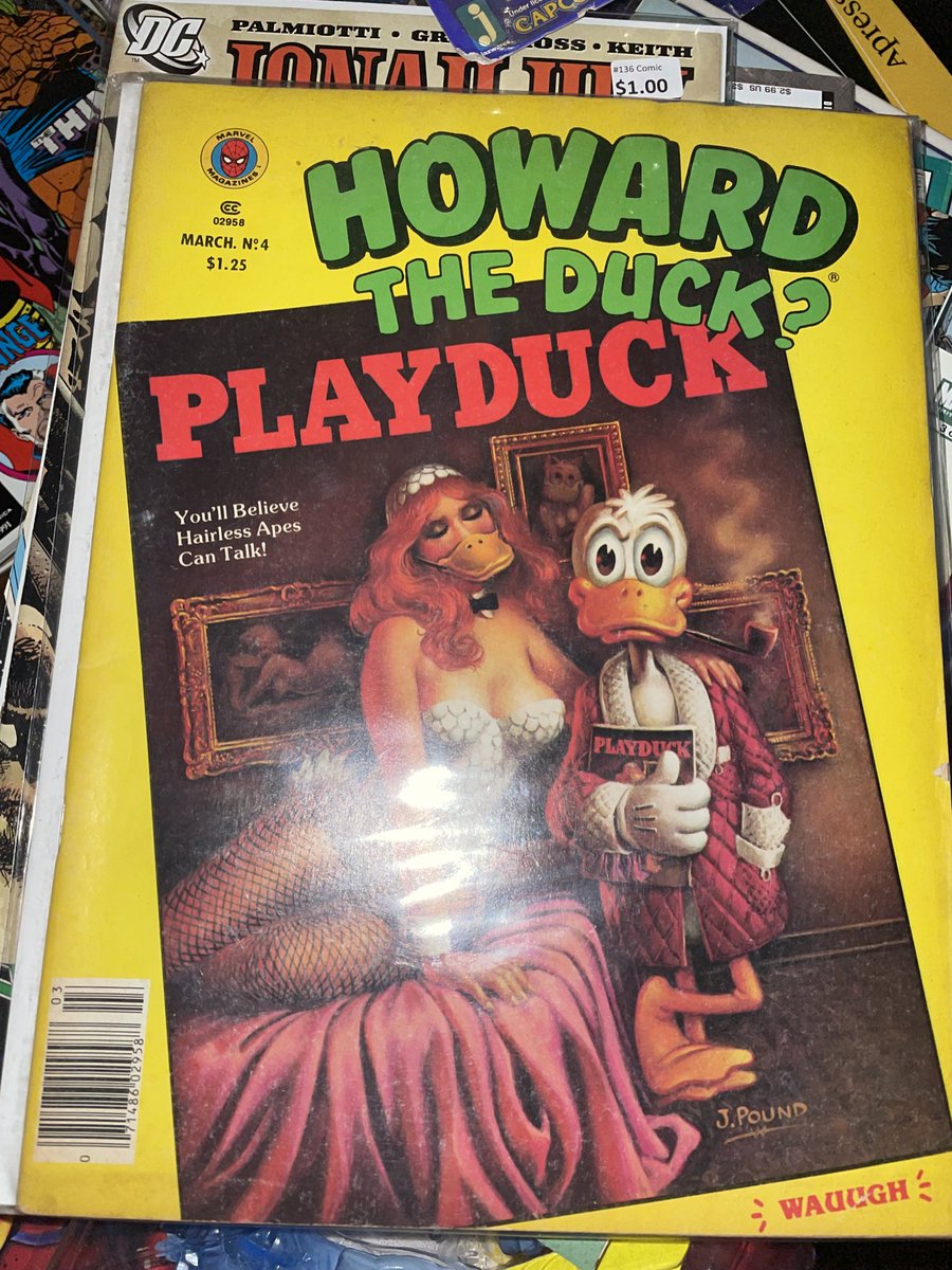 #comicoftheday this was the best Howard the duck comic i found and it reminds me of the movie.