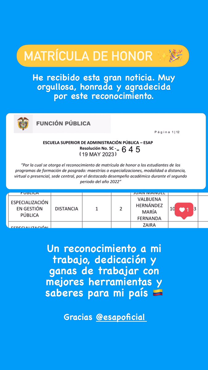 María Fernanda Valbuena H. tweet media