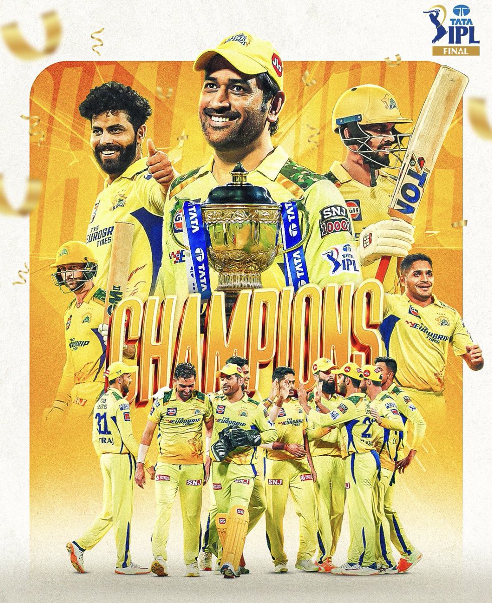 mpgiri's tweet image. #Champions #IPL2023Finals #5thTime