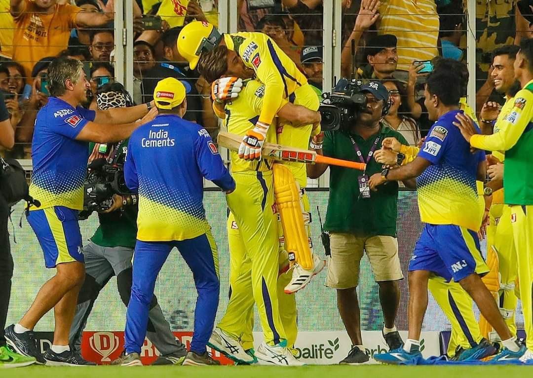 KeerthyOfficial's tweet photo. What a nail biting match!!!! Jadduu just ended it with style!!! 😍

Congratulations @ChennaiIPL, it’s been an exciting night!!! 💛💛

#IPLFinal2023 #CSKvsGT @imjadeja https://t.co/0YBDOAMl2t