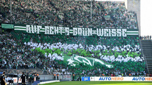 2️⃣ SV Werder Bremen
Avg: 6,488
Highest: ~25,000 at Hertha BSC 
Notable: season record!