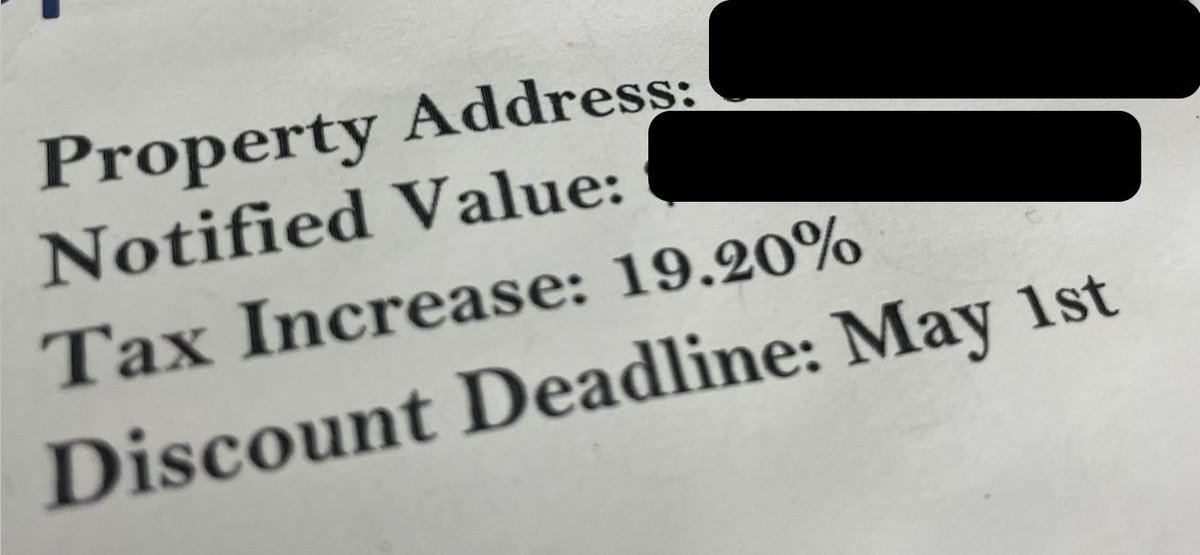 On Thursday I'm going in person to dispute my 2023 Texas property tax increase of 19.2%.

Of all the RE I own, the increase on my personal residence was the most egregious.

I protested online and they countered with ONLY an 18% increase. heh

Any tips or advice for me?