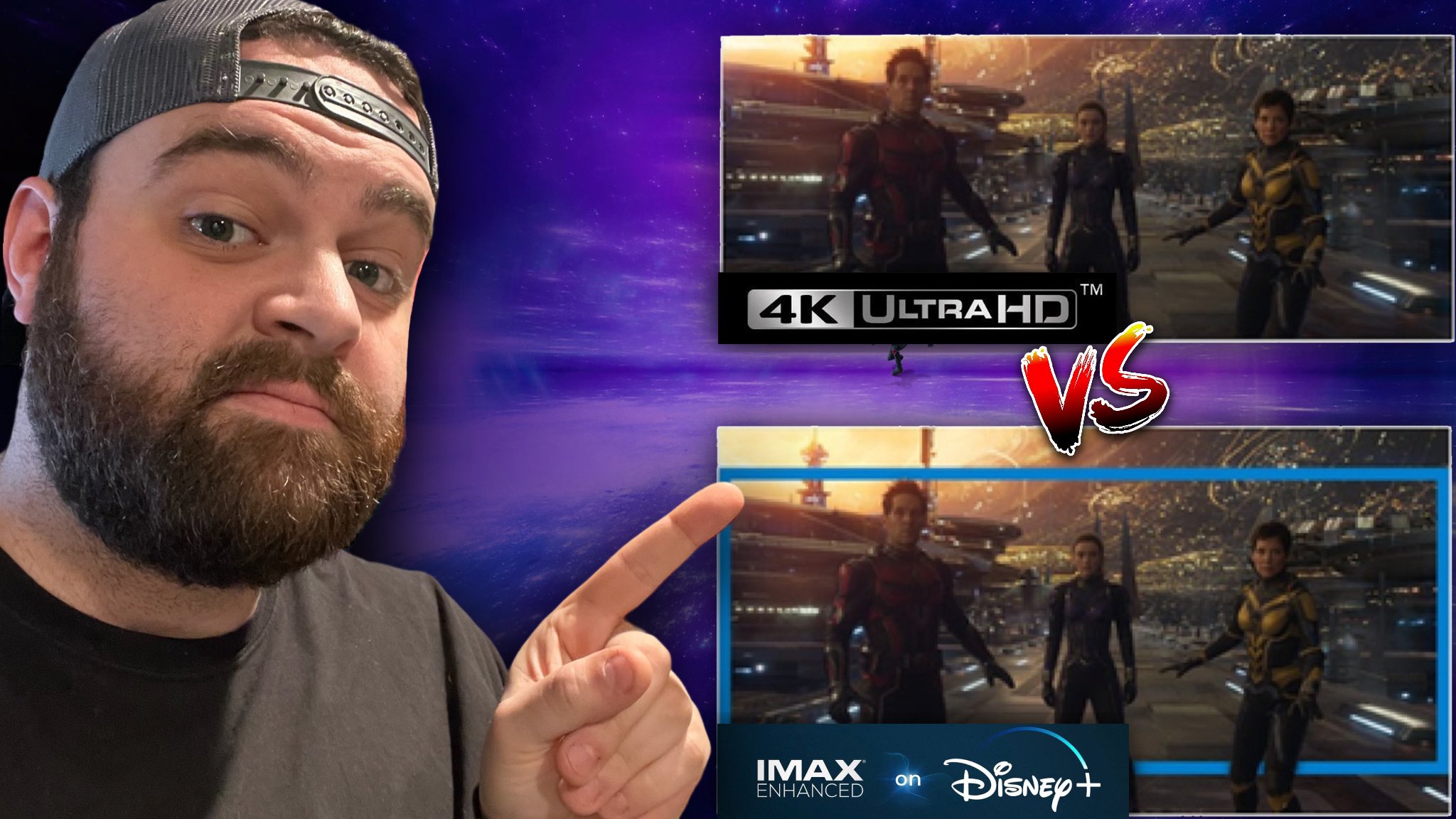 Jeff Rauseo | Films At Home on X: "Disney+ IMAX enhanced or 4K UHD Blu-ray?  Here's my thoughts on the best way to watch Ant Man &amp; The Wasp:  Quantumania: https://t.co/TwGCJFGe59 https://t.co/QNzPMUJEkm" /