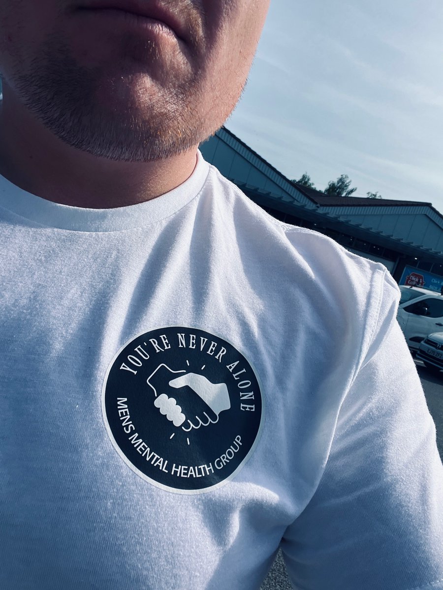 T-shirts in stock… S - XL
£15 each.. can post for £3 
Support mens mental health 🧠
<a href="/evrfc/">Ebbw Vale Rugby</a> <a href="/EugenesSnackBar/">Eugene's - Food From The Park</a> <a href="/AlunDaviesMS/">Alun Davies AS / MS 🏴󠁧󠁢󠁷󠁬󠁳󠁿🇪🇺</a> #mensmentalhealth #yna