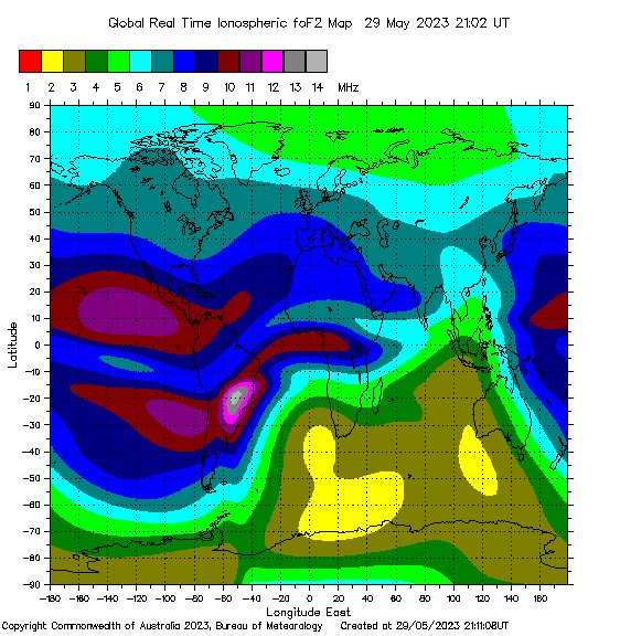 Global Optimum NVIS Frequency Map Based Upon Hourly Ionosphere Soundings via https://t.co/6WcAAthKdo #hamradio https://t.co/edd32SciYy