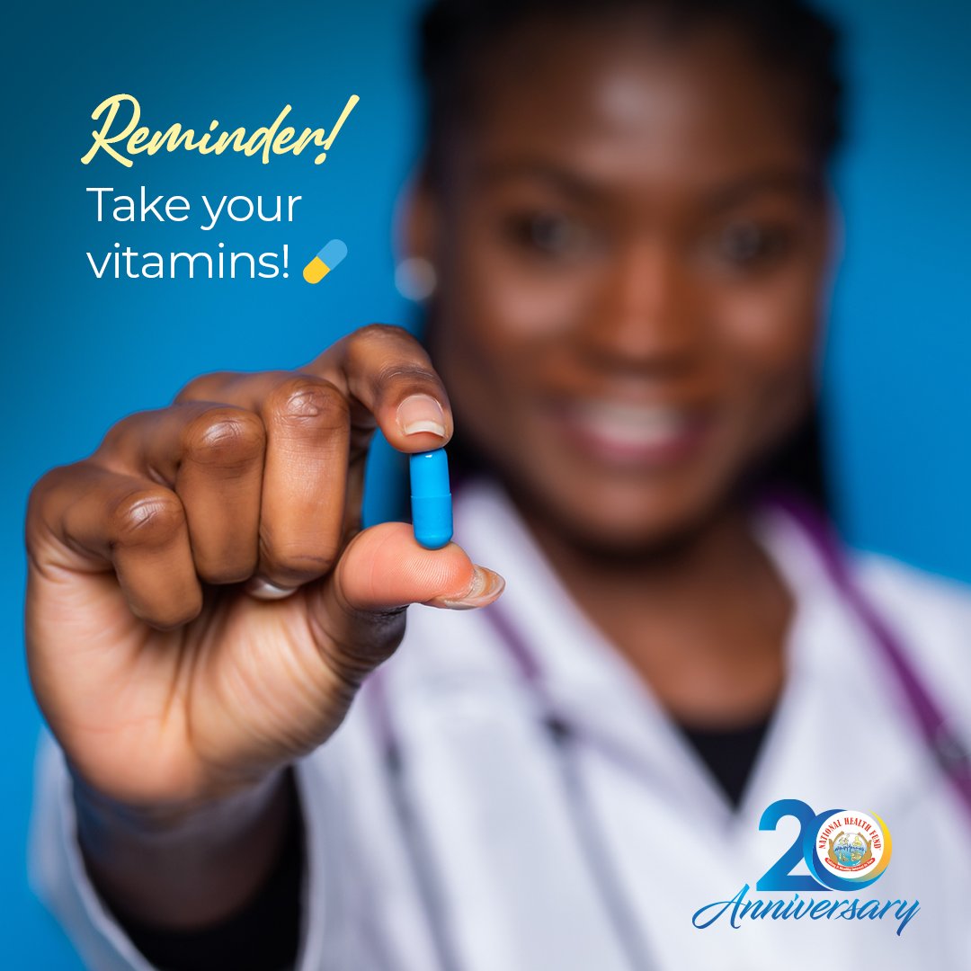 NHFJamaica's tweet photo. π± Boost your wellness routine with the power of vitamins! β¨ Don't forget to nourish your body with essential vitamins. πͺ
Let's stay on track with our healthy habits and let #NHFJamaica be your guide! ππ
#NHFJamaica #NHFIsHereForYou #HealthyHabits #NHFStrong https://t.co/1Isv9p55R8