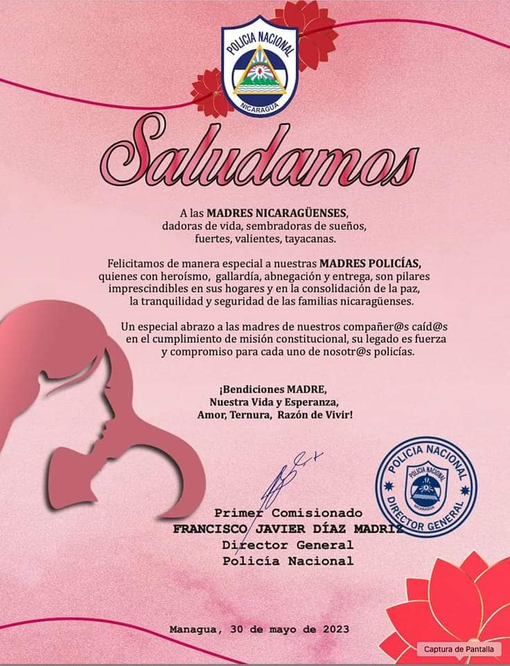 Charcombatiente's tweet photo. A todas esas madres Nicaragüenses, luchadoras puro Amor, trabajo, vida y Luz para sus hij@s. Feliz día.
#MadresGranAmor https://t.co/L4q55t6CIf